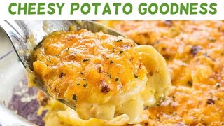Cheese Lovers Favorite Dish | Stove Top Au Gratin Potatoes | Quick and Easy Potato Recipe