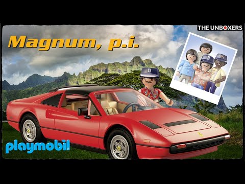 Playmobil Magnum P. I. Ferrari 308GT - YouTube