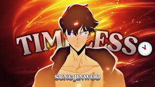Solo Leveling Sung Jinwoo - Timeless [EDIT/AMV]!