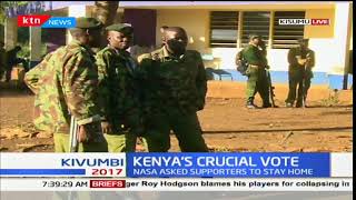 Kisumu residents heed to Raila Odinga's orders and keep off the streets