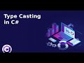 Typecasting in CSharp#coding #csharp #java #python #javascript #visualstudio2022 #geeksforgeeks