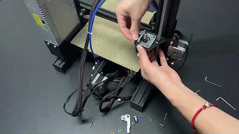 FYSETC Mk8 Extruder Aluminum Upgrade for Ender3 CR10 CR-10S assembly video