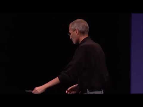 Steve Jobs first public iPhone FaceTime call Jonathan Ive