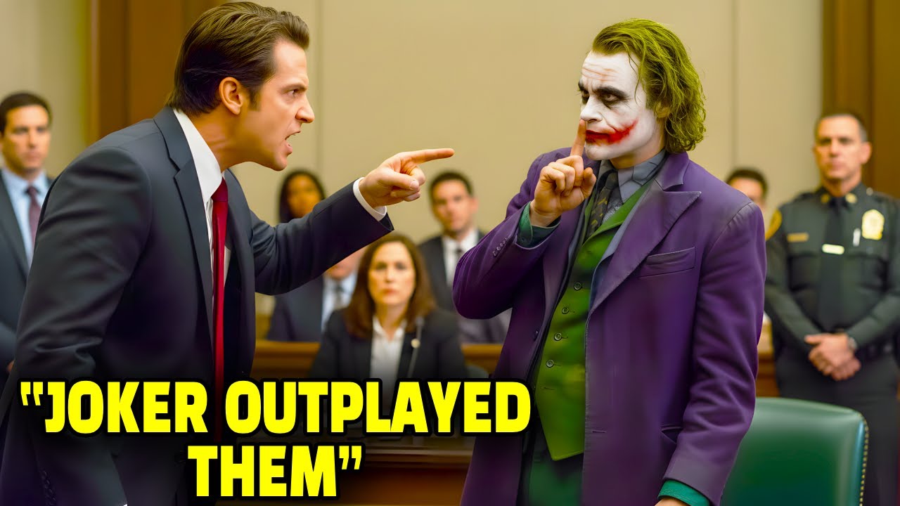 Prosecutor Points at Joker With Fury… Joker Changes the Whole Mood With One Move!