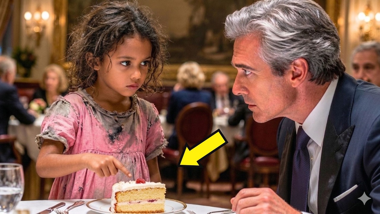 La petite fille s’est approchée du milliardaire et lui a murmuré : « Ne mangez pas ça. » Vingt minutes plus tard, sa petite amie s’est effondrée.