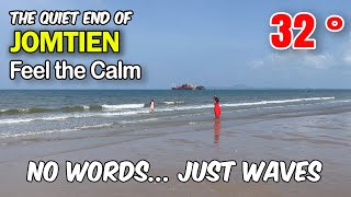 Peaceful Na Jomtien Beach. A Moment of Calm in Thailand πΉπ