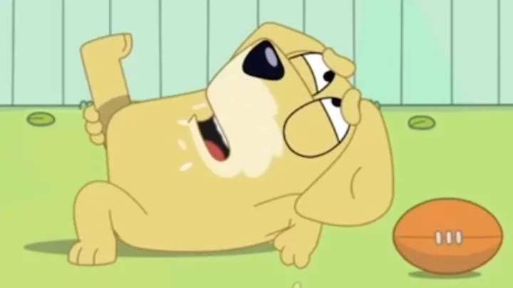 Lucky’s Dad Does His Hammy | Bluey Highlight |