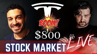 Stock Market LIVE Where does Tesla Stock go from here Is it too late to buy TSLA stock