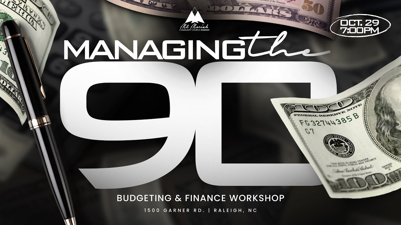 Managing the 90 Budgeting & Finance Workshop | Midweek Thrive 