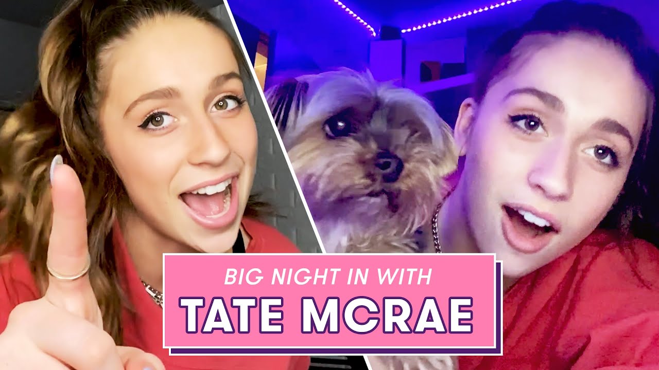 TATE MCRAE Sings Her Heart Out During Her Big Night In | Big Night IN
