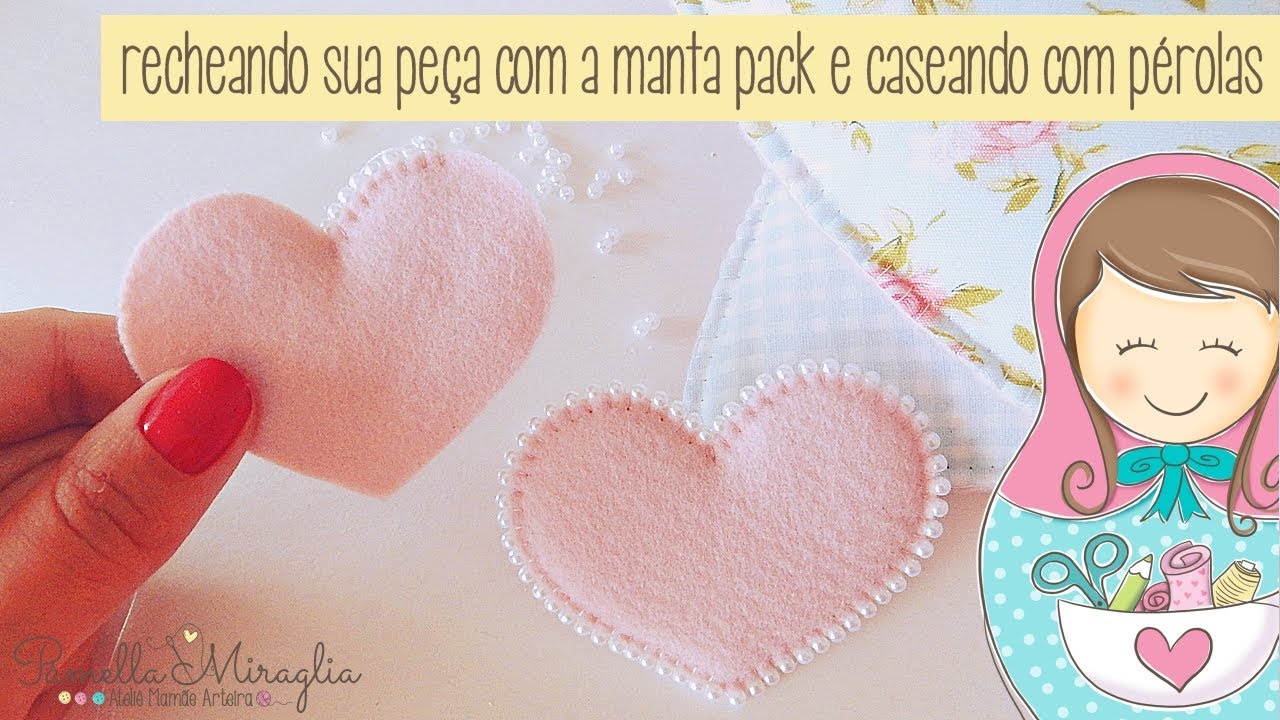 Recheando sua peça com a manta pack e caseando com pérolas