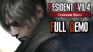 Resident Evil 4 REMAKE: Chainsaw Demo: FULL DEMO (No Commentary)