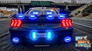 Playing GTA 5 As A POLICE OFFICER Highway Patrol| GTA 5 Lspdfr Mod| Live