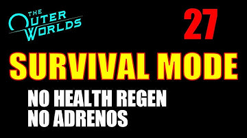 Outer Worlds Survival Mode Walkthrough, NO HEALTH REGEN, NO ADRENOS - Part 27, R.A.M. Boss Fight