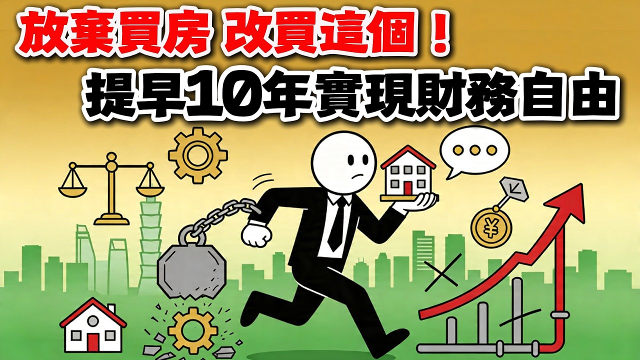 買不起房不是你不努力！揭開台灣房市「跨世代接力賽」殘酷真相 🩸 薪水追不上房價怎麼辦？#買房焦慮 #ETF投資 #台灣房市 #頭期款 #財富自由 縮圖