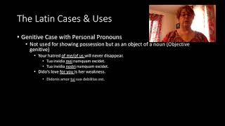 The Objective Genitive