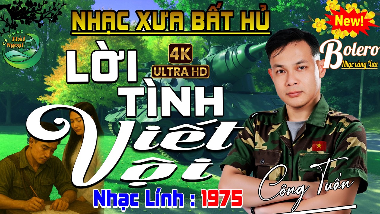 LK CA NHẠC TRỮ TÌNH👉 LK BOLERO CÔNG TUẤN GIỌNG CA ĐỘC LẠ ➤NHẠC VÀNG XƯA 1975 HAY NHẤT MỌI THỜI ĐẠI