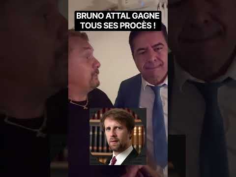 8 procès gagnés par Bruno Attal contre LFI !