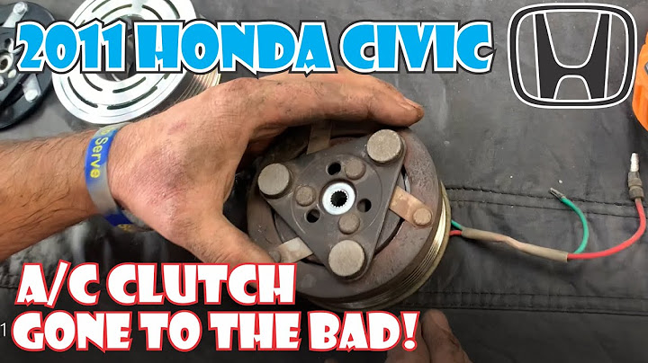 Honda civic ac compressor clutch not engaging