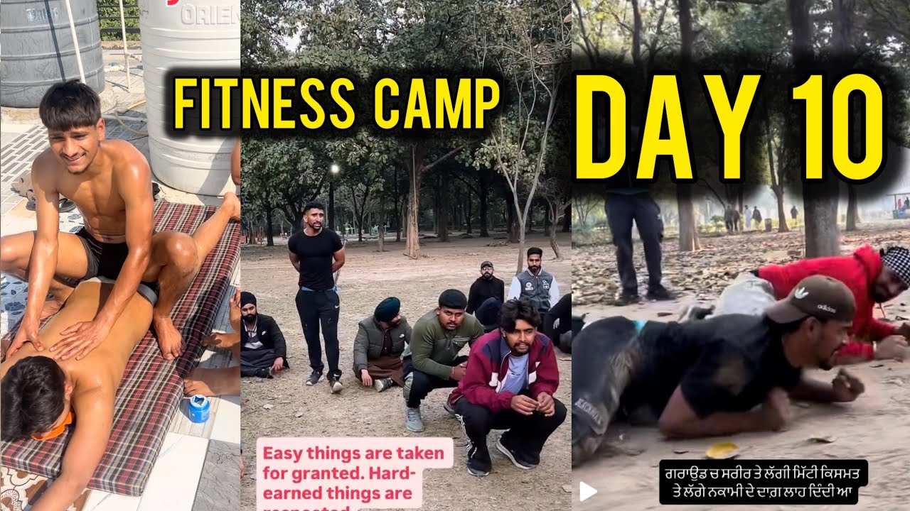 Day 10 in fitness camp mohalii