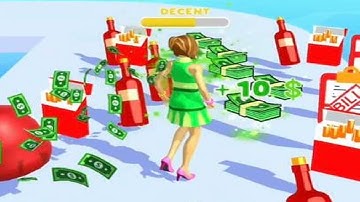 Run Rich 3D 👧🏼🤑 *ALL LEVELS* Gameplay (Android,iOS) | Levels 13-14