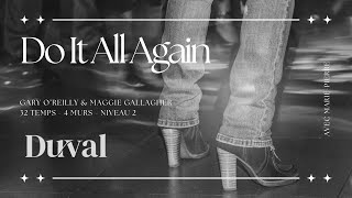Do It All Again - Line Dance (Centre Duval)