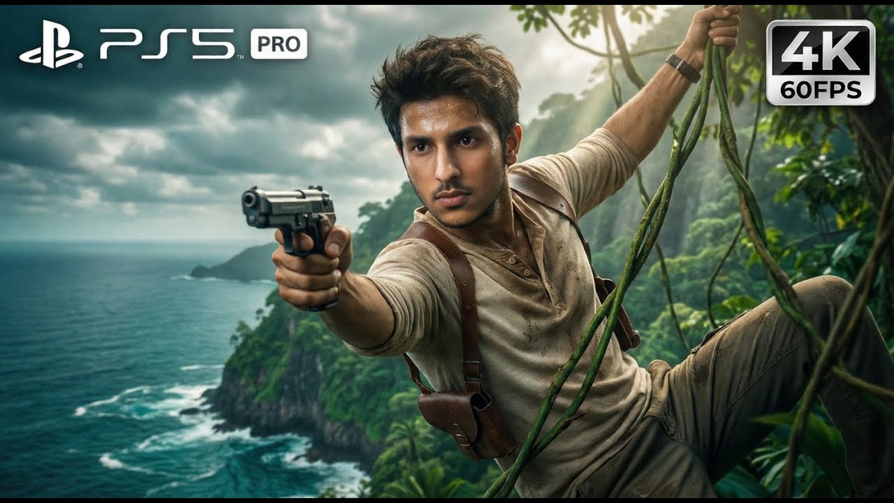 UNCHARTED PS5 PRO | Cinematic Jungle Adventure in 4K 60FPS 🔥