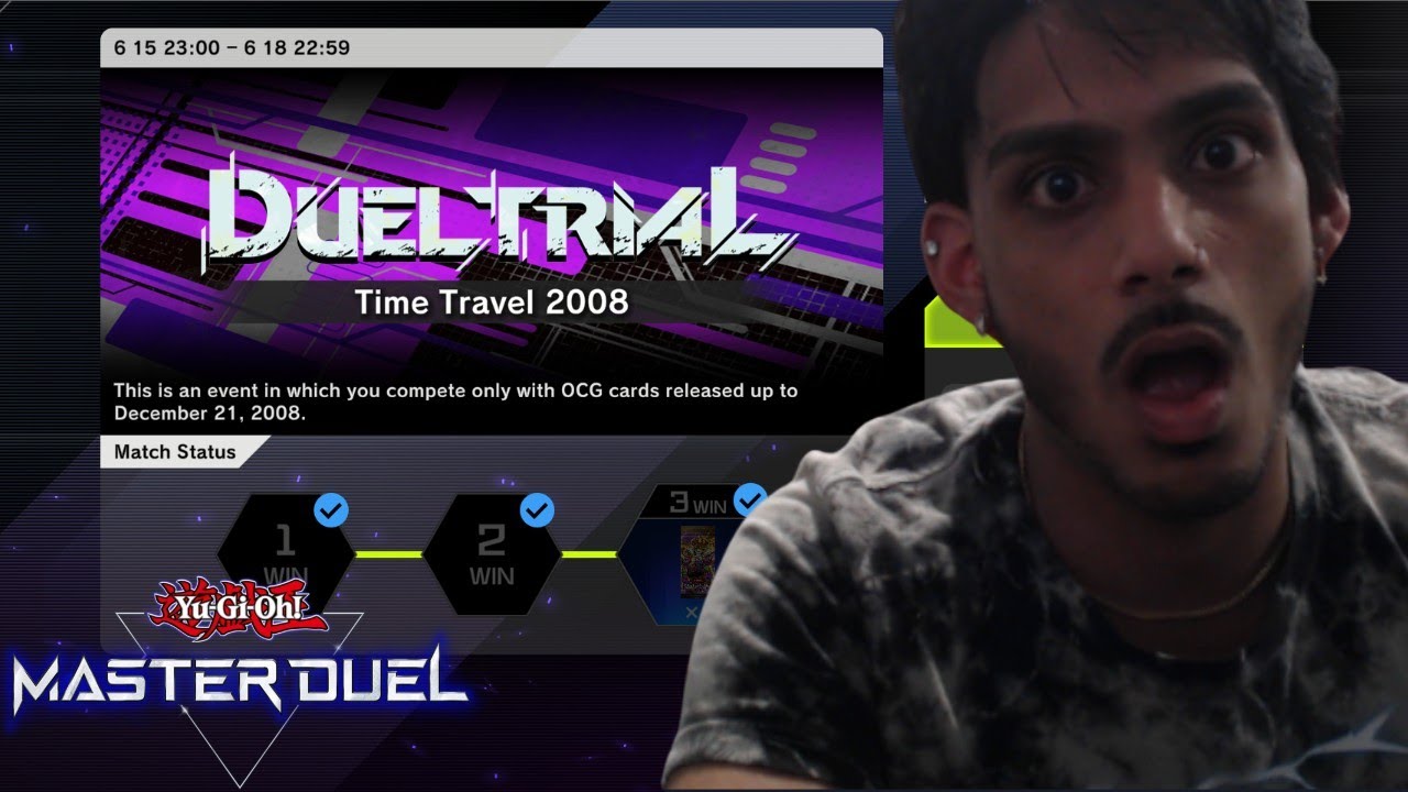 EDISON FORMAT THE BEST FORMAT?? Time Travel Event 2008!(YU-GI-OH! Master Duel)