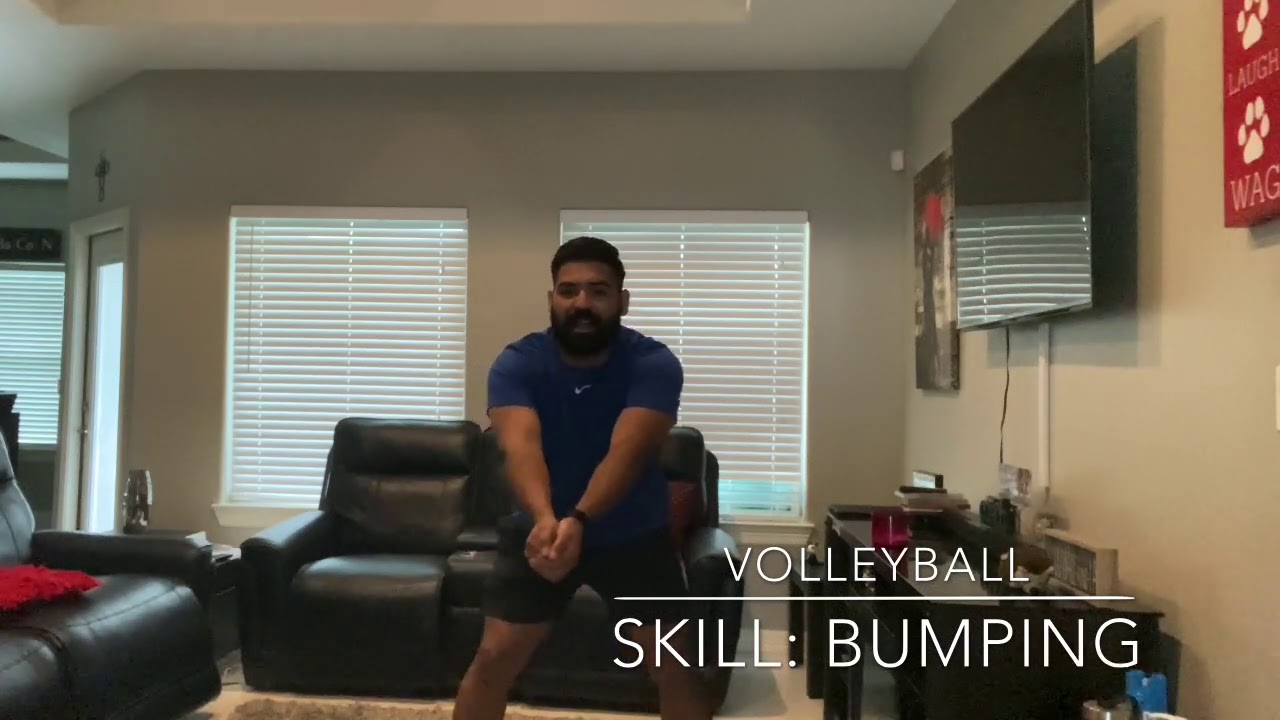 1st Volleyball bump YouTube