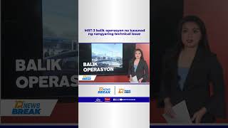 MRT-3 balik operasyon na kasunod ng nangyaring technical issue