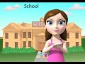 School - ASL sign for School - Animated