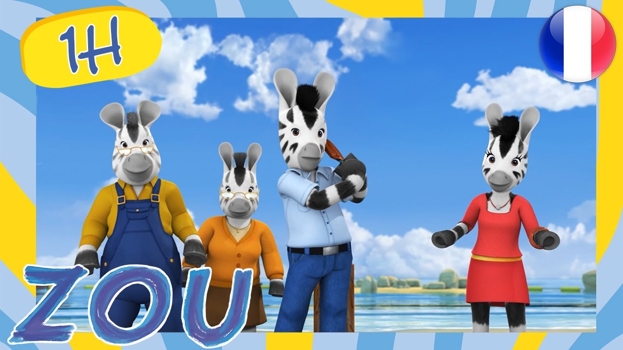 Zou Nouvelle Compilation 🦓 Zou joue au cricket 🏏 dessin animé en français