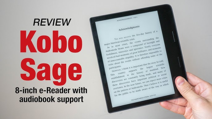 Kobo Sage Unboxing & First Impressions 