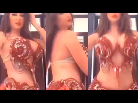 Beautiful Girl Private Belly Dance At Home Alone