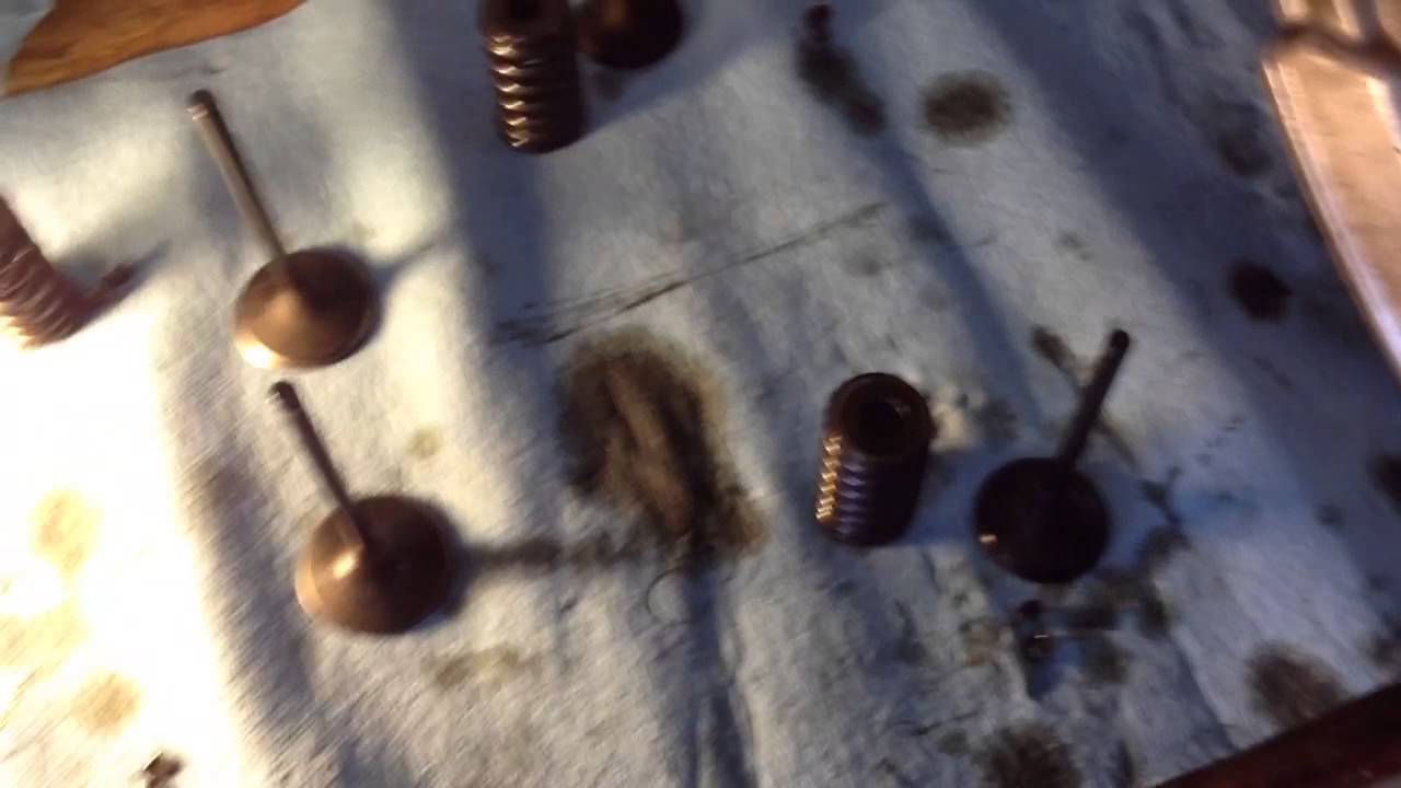 Crf 450 cracked valve seat YouTube