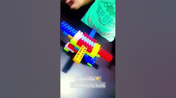 Drone made with building blocks#shorts #drone #creative #imagination #buildingblocks #viral
