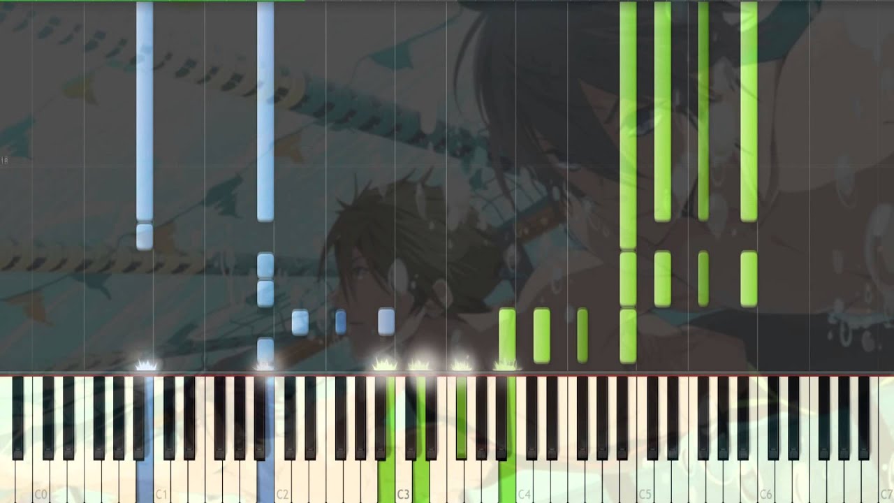 [Free!] ED Splash Free Piano Synthesia Tutorial