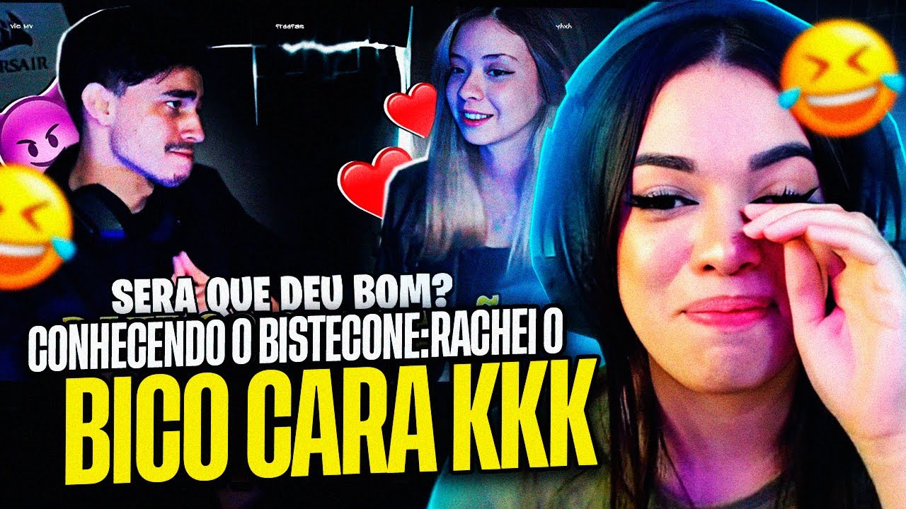 CONHECENDO O BISTECONE: bistecone em um DATE ESPECIAL ! ele perdeu o bv?!  | REACT