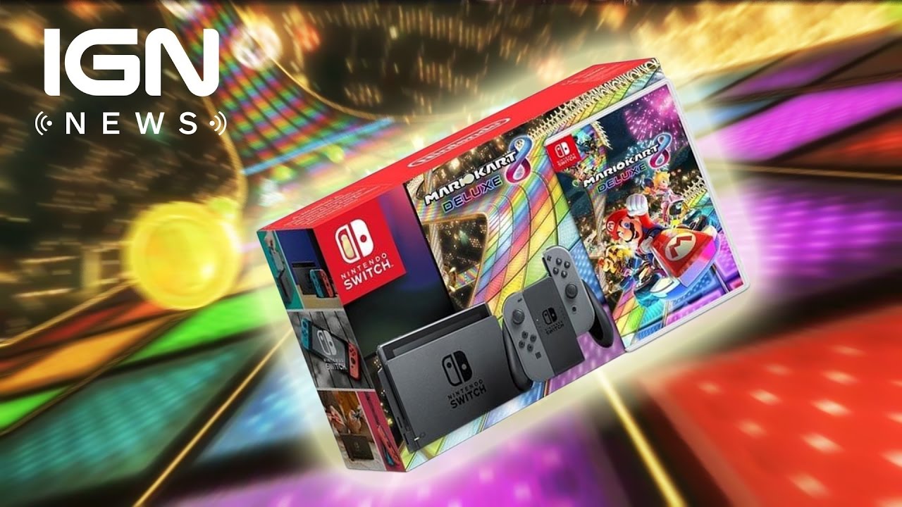 Mario Kart 8 Deluxe Nintendo Switch Bundle Outed - IGN News - YouTube