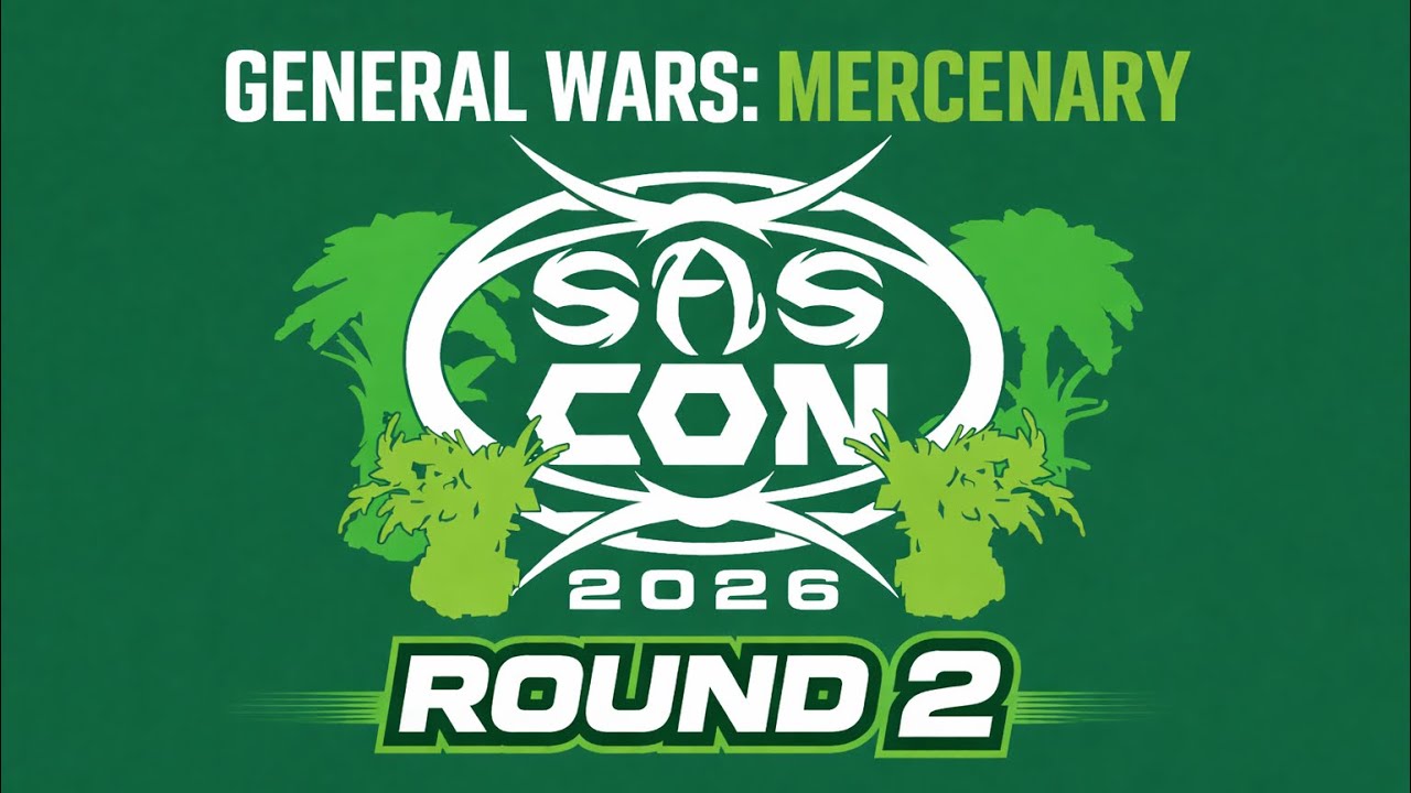 Heroscape SAScon 2026: General Wars Mercenary - Round 2