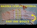 How to sew: Madoka Cosplay (Part 1/3 - Bodice)