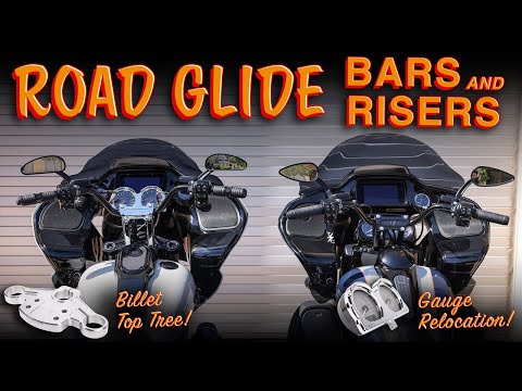 Road Glide Bars & Risers - Thrashin Supply Company - YouTube
