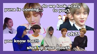 txt and itzy photobomb of each other videos compilation (funny ver.)