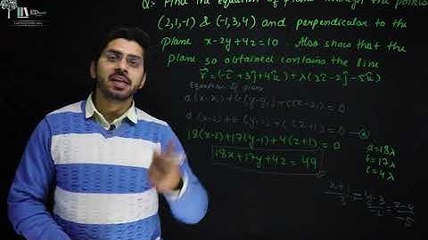 3D Geometry- Angle Between Two Planes