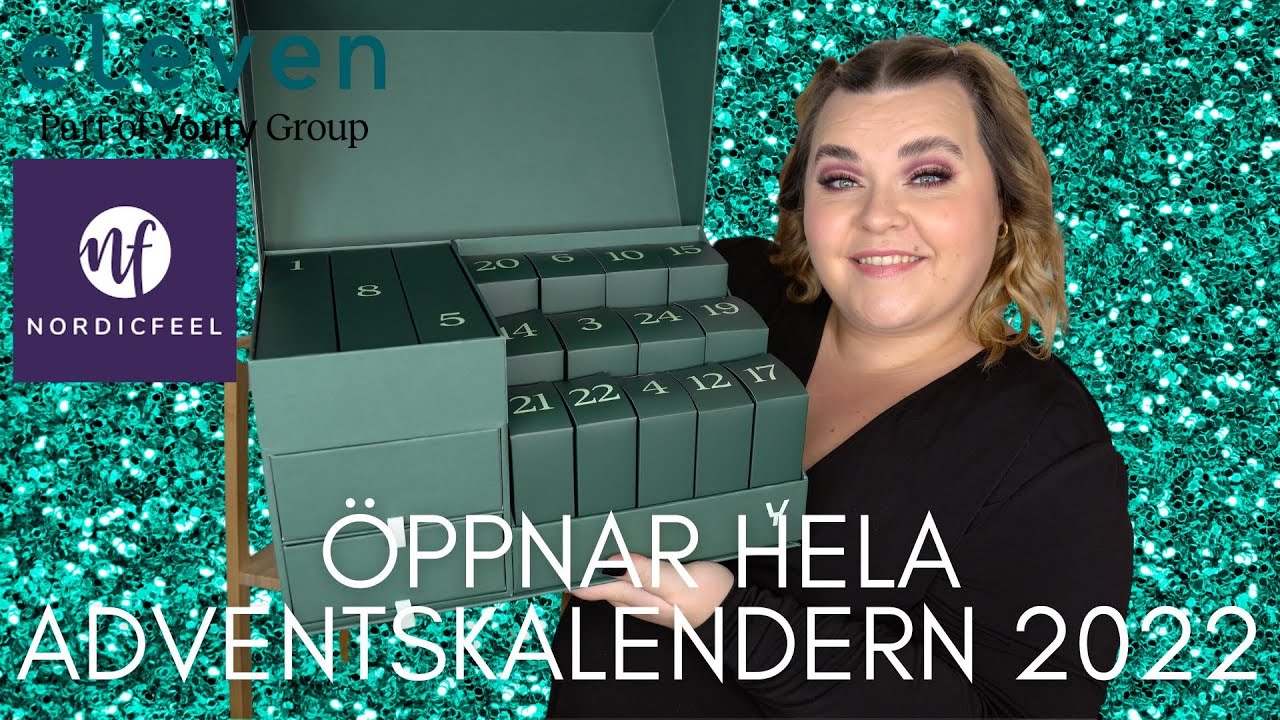 ÖPPNAR GREEN BEAUTY NORDICFEEL ADVENTSKALENDER 2022 (woho vad bra!)