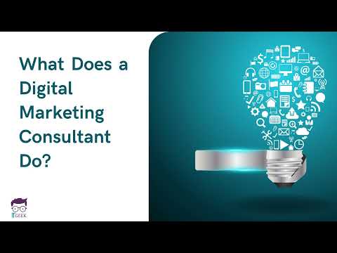 What does a Digital Marketing Consultant do?