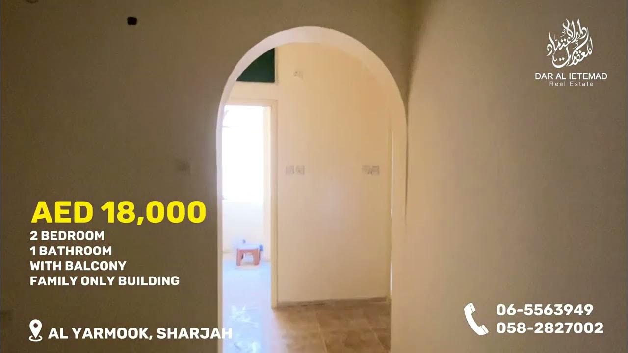 2BHK for rent in Al Yarmook Sharjah YouTube