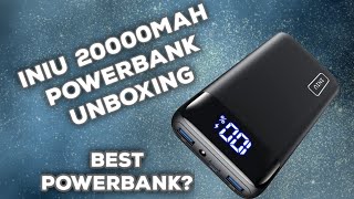 INIU 22.5W 10000 mAh Power Bank - Unboxing & Review 
