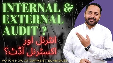 Internal and External Audit? | انٹرنل اور اکسٹرنل آڈٹ؟