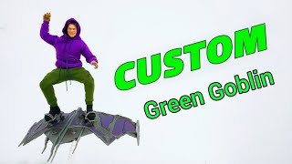 🟢 Custom Norman Osborn Green Goblin Duende verde Willem Dafoe Marvel Legends